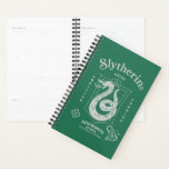 SLYTHERIN™ Pride Ambition Cunning Crest Planner<br><div class="desc">Show your house pride with this bold Slytherin™ crest design, honoring the ambition and cunning that define this iconic Hogwarts™ house. Featuring the striking serpent coiled within a classic shield, the artwork highlights Slytherin’s core traits — Ambition, Pride, and Cunning — in a clean, vintage-inspired layout. Rendered in signature house...</div>