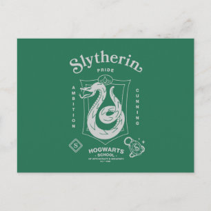 SLYTHERIN™ Pride Ambition Cunning Crest Postcard