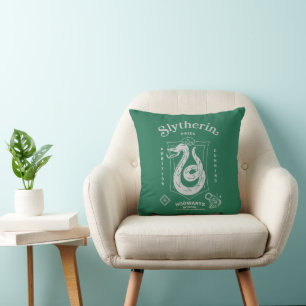 SLYTHERIN™ Pride Ambition Cunning Crest Throw Pillow