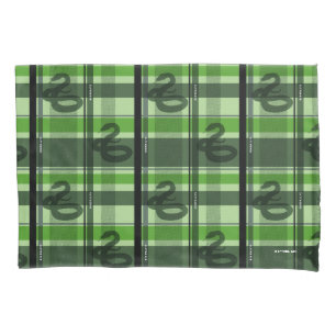 SLYTHERIN™ Tartan Plaid Pattern Pillowcase