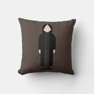 Slytherus - Dark Academia Throw Pillow