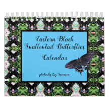 Sm Calendar - Eastern Black Swallowtails