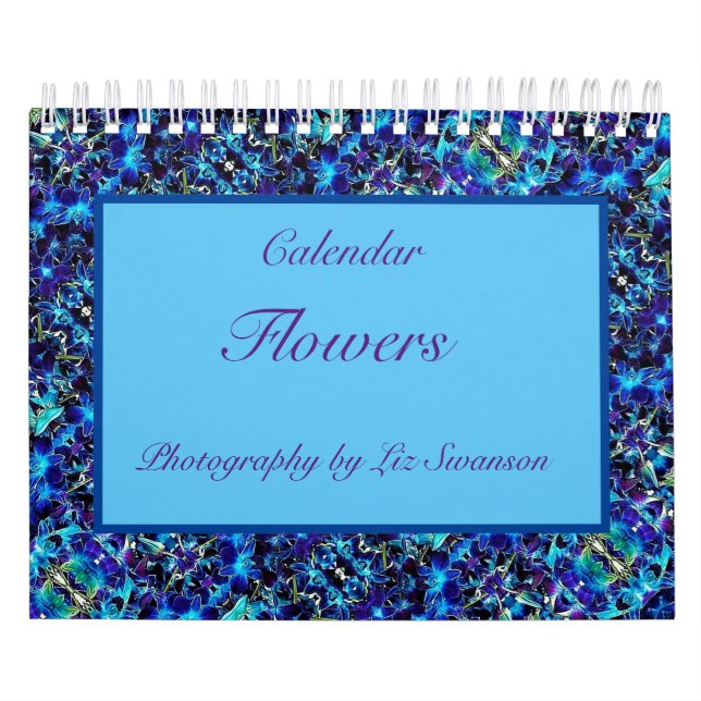 Sm Calendar - Flower Photos (Cover)