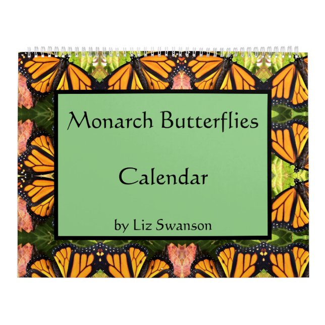 Sm, Med, Lg Calendar - Monarch Butterflies *** (Cover)