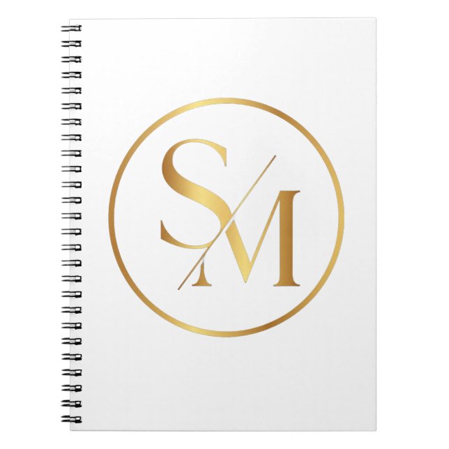 SM Minimal Modern Design Notebook (Front)