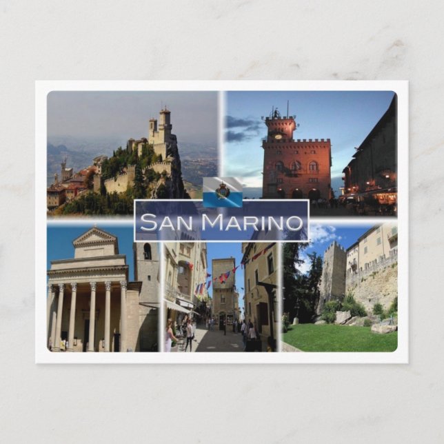 SM San Marino - Postcard (Front)