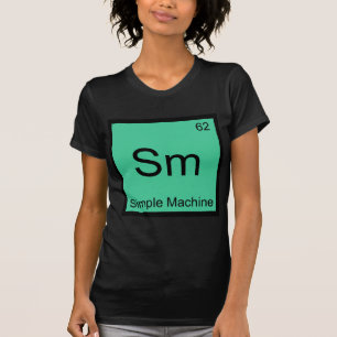 Sm - Simple Machine Chemistry Element Symbol Tee