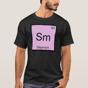 Sm - T-shirt symbole d'élément de chimie drôle pou