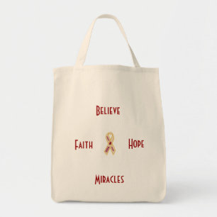 SMA Awareness Grocery Tote Bag