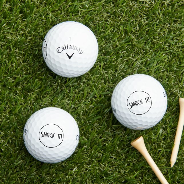 Smack It Funny Golf Balls (Insitu Grass)
