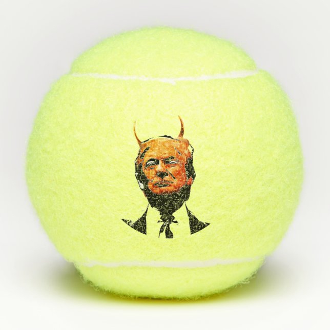 Smack Trump in the face Tennis Balls (Front)