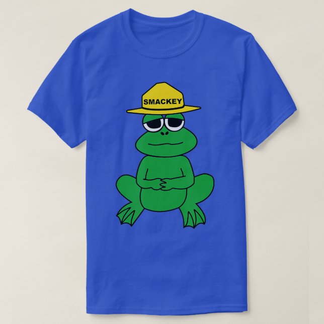 Smackey The Frog  T-Shirt (Design Front)