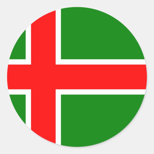 Småland, Sweden Classic Round Sticker (Front)