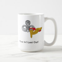 Small 101st Pathfinder Mug with Ranger Tab