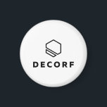 Small, 1 1/4 Inch Circle Magnet<br><div class="desc">Small,  1 1/4 Inch Circle Magnet With Logo</div>