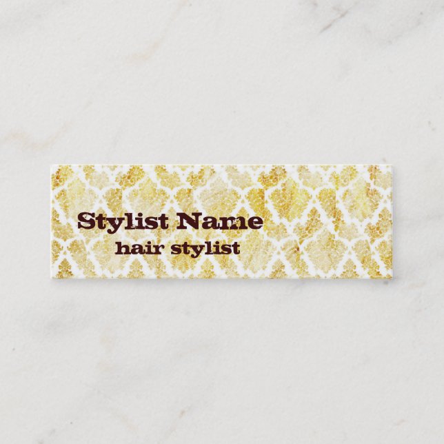 small 3 mini business card (Front)