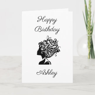 Small, 4" x 5.6" Folded Greeting Card