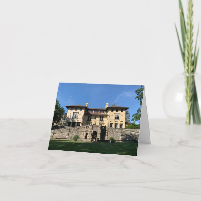 Small, 4" x 5.6" Folded greeting Card (Front)