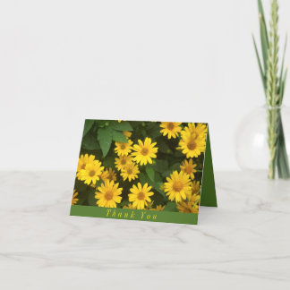 Small, 4" x 5.6" Folded Thank You Card