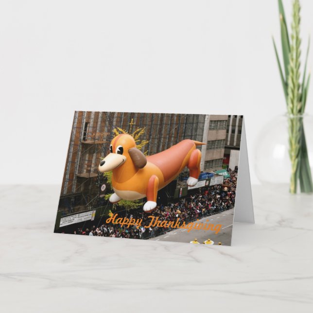 Small, 4" x 5.6" Folded Thank You Card (Front)
