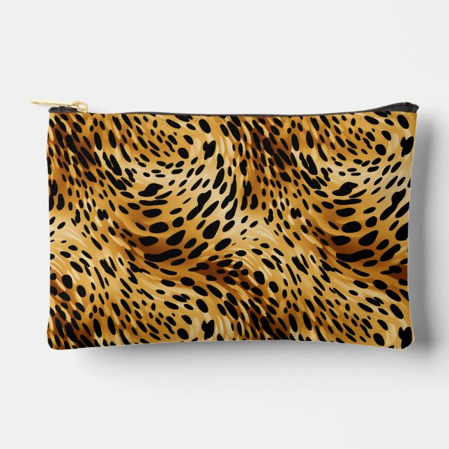 Small Accessory Pouch Leopard Print (Front)