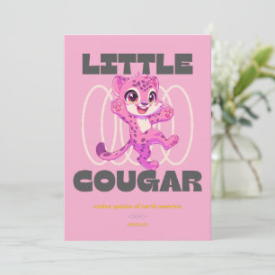 small animal invitation