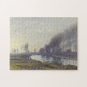 Small Arm of Seine at Argenteuil Monet Fine Art Jigsaw Puzzle