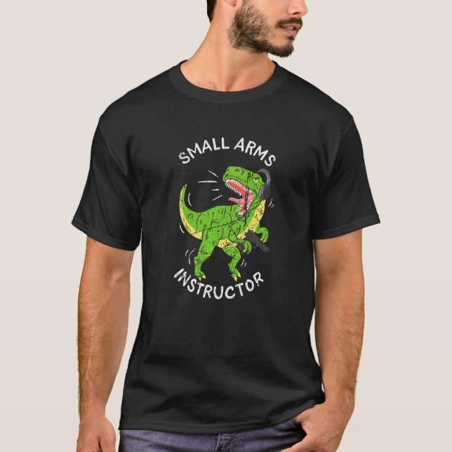 Small Arms Instructor Firearms Veterans T-Shirt (Front)