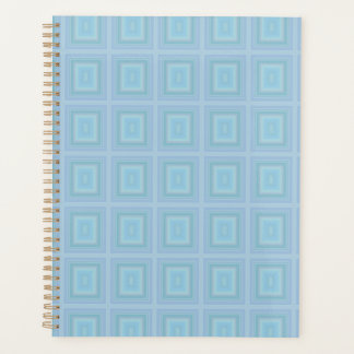 Small blue squares. planner