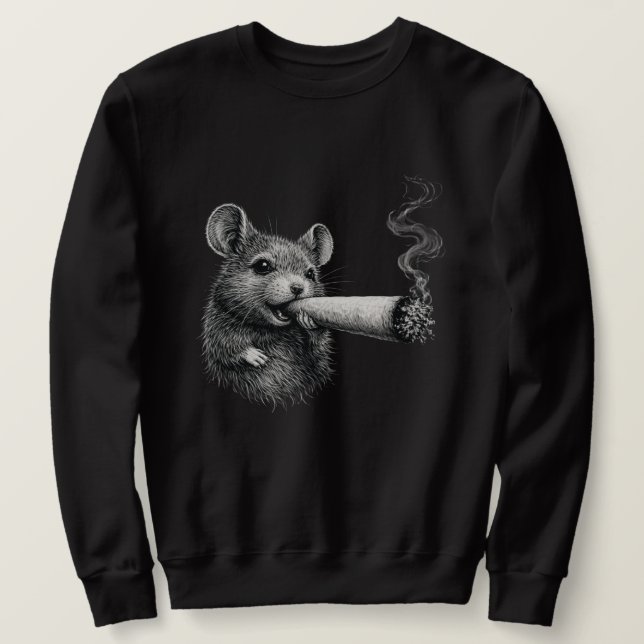 Small Body Big Mood Sweatshirt (Design Front)