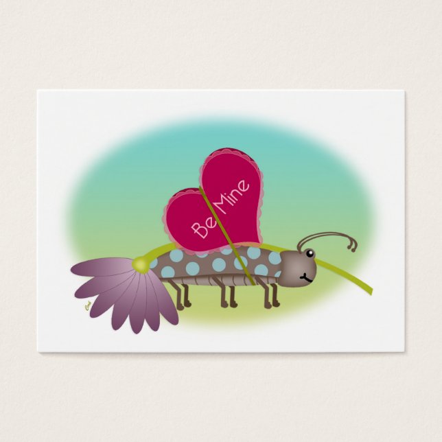 Small Bug Big LOVE Valentines (Front)