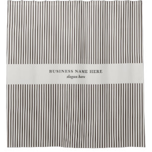 Small Business Brown Striped Modern 