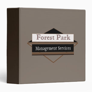 Small Business Custom Personalized Binder