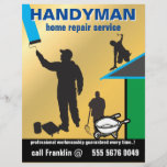 Small Business Home Repair Handyman Service Flyer<br><div class="desc">Home repair flyer to kick off your small business. Great for any person who has extra time. All images are public domain,  but you can change it if you like. #handyman ,  #parttimejob, </div>