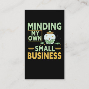 Small Business Humour Funny CEO Business Card