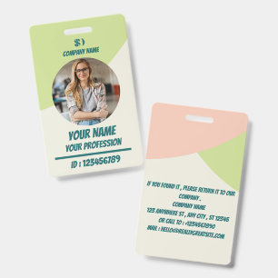 Small Business Logo Custom Round Badge