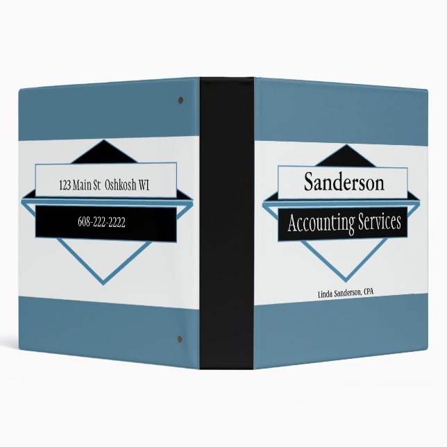 Small Business Manual Presentation Binder (Background)