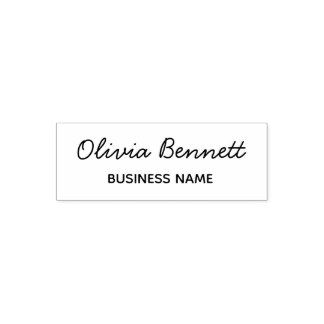 Small Business Owner Name Self-inking Stamp