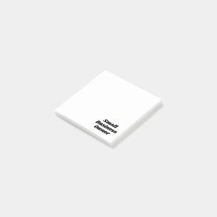 Small Business Owner Sticky Notes
