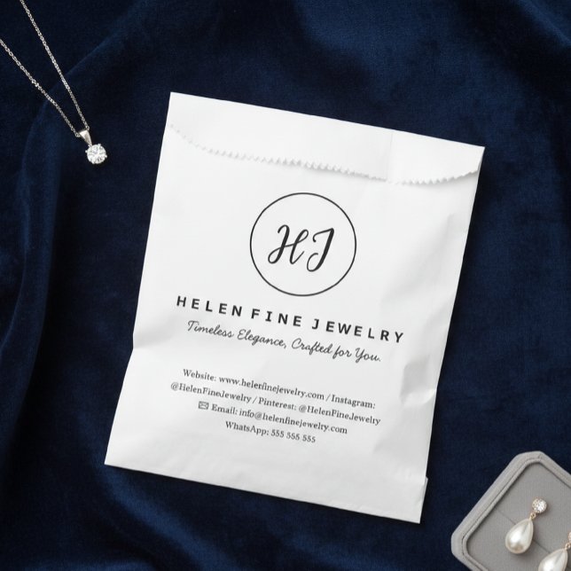 small business packaging, Jewelry Packaging Favour Bag (Creator Uploaded)