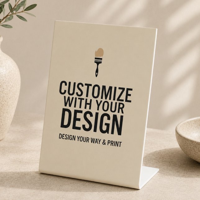 Small Business Personalized Blank Display Sign  (Creator Uploaded)
