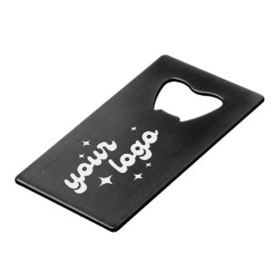 Small Business Promotional Branding Custom Logo Credit Card Bottle Opener