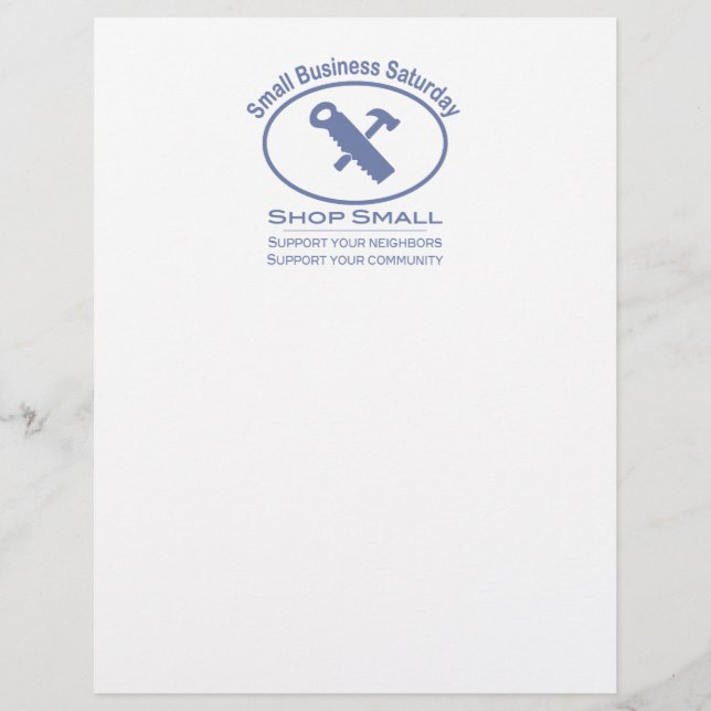 Small Business Saturday - Hardware blue (Front)