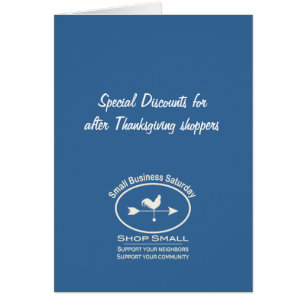 Small Business Saturday Ivory Weathervane