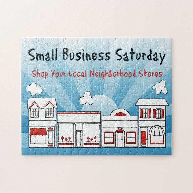 Small Business Saturday  Jigsaw Puzzle (Horizontal)