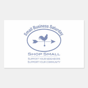 Small Business Saturday Weather vane Sticker