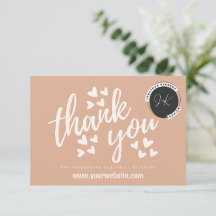 Small Business Thank You Card