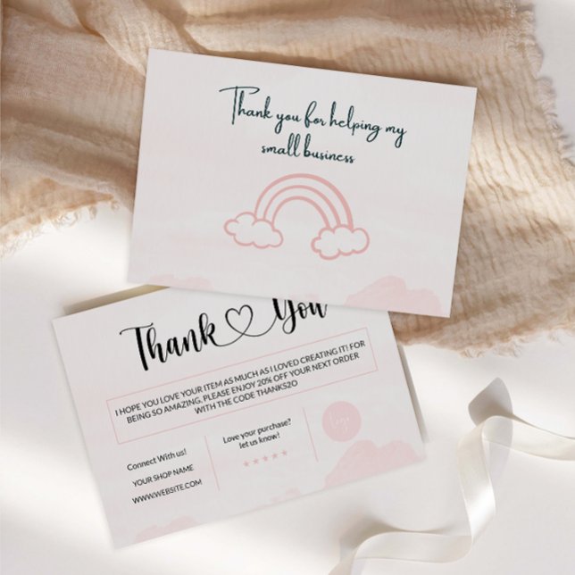 Small Business Thank You Card Printable (Creator Uploaded)