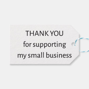 Small Business Thank You Gift Tag   Packaging Tag