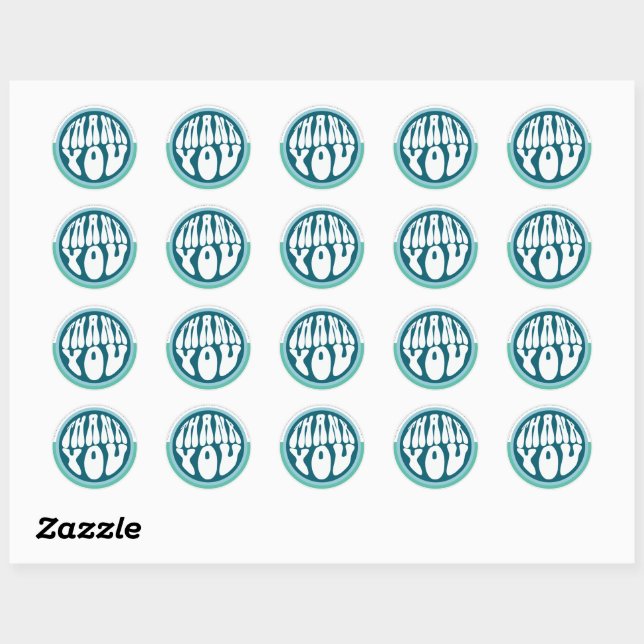 Small Business Thank You Sticker  (Sheet)